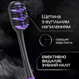 Набір зубних щіток Biomed Black середньої жорсткості 3 шт. - мініатюра 9