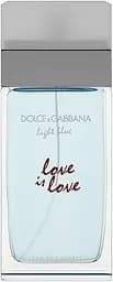Туалетна вода Dolce & Gabbana Light Blue Love Is Love Тестер 100 мл