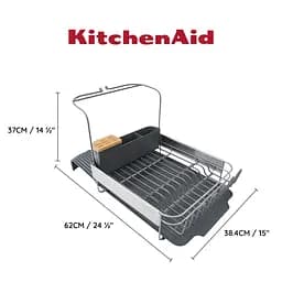 Підставка для сушки посуду KitchenAid Sinkware сіра (KEG896BXCGA) - мініатюра 11