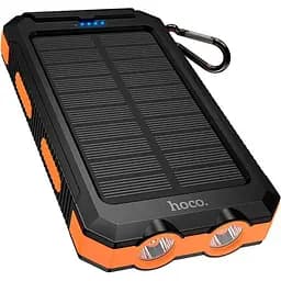Зовнішній акумулятор Hoco J164 Platinum Solar 8000mAh 10W Black [157758] - мініатюра 2