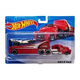 Дитячий ігровий набір машинок Bambi T-H708-1(White) з трейлером