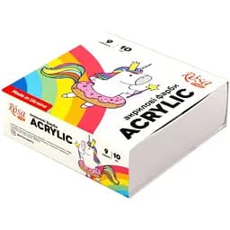 Набір акрилових фарб Unicorn 9×10 мл Rosa START