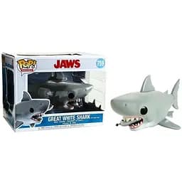 Фігурка Funko Pop Фанко Поп Щелепи Акула людожер Jaws w/ Diving tank Велика біла Акула 15см Movies J G759