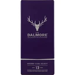 Віскі Dalmore 12 yo Sherry Cask Select Single Malt Scotch Whisky 43% 0.7 л (Q0274) - мініатюра 4