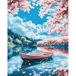 Картина за номерами на підрамнику Brushme Рожеві мрії