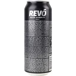 Напій енергетичний Revo Black слабоалкогольний 8.5% 0.5 л з/б (956992) - мініатюра 3