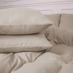 Комплект постільної білизни MirSon Фланель 004 Cappuchino 175х210 см капучино (2200009649219) - мініатюра 8