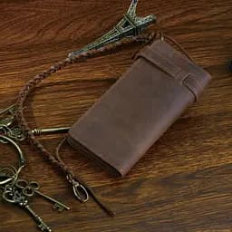 Чоловічий шкіряний клатч Vintage 9х18 см acs0018171 - мініатюра 2