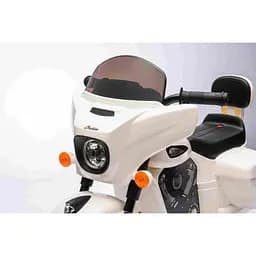 Дитячий електромотоцикл Ramiz Chopper Indian 6, білий (PA.BDM0963.BIA) - мініатюра 5