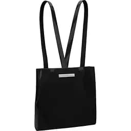 Женская каучуковая сумка-рюкзак трансформер Zaxy Closer Bag черная sum0028698