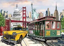 Пазл Art Puzzle Колаж США 2000 ел. (5473) - мініатюра 2