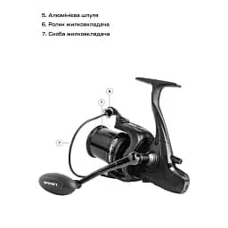 Котушка Brain Distanza 6000S 9+1BB - мініатюра 8
