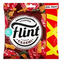 Сухарики пшенично-ржаные Flint Салями 140 г