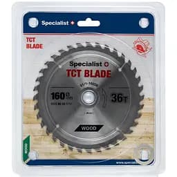 Диск відрізний Specialist+ по дереву 160x36Tx30/20/16 мм (51/1-16036)