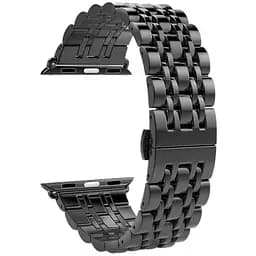 Металевий ремінець Primo Steel Link для годинника Apple Watch 42 мм, 44 мм, 45 мм Black