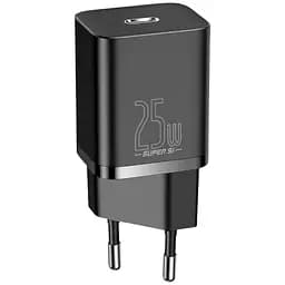 Сетевое зарядное устройство Baseus Super Si Quick Charger 1C 25W Black (CCSP020101) [78687]