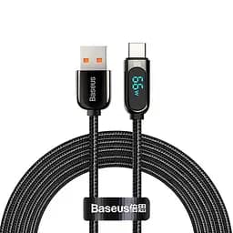 Кабель с экраном Baseus Fast Charging USB - Type-C 66 W 2 метра CASX020101