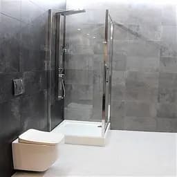 Душова кабіна Dusel A-516 100x100x190 прозоре, Хром, Універсальна, прозорий, хром, 100x100 - мініатюра 3