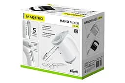 Міксер ручний занурювальний кухонний Maestro MR-505-WHITE 400Вт білий - мініатюра 5