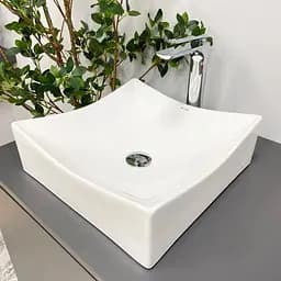 Умивальник VBI Viareggio S white накладний VBI-016200, Білий