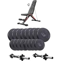 Набір Elitum Titan гантелі Hop-Sport HS-2080 HB 2х31 кг