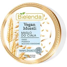 Зволожуюче масло для тіла Bielenda Vegan Muesli пшениця, овес, кокосове молоко 250 мл - мініатюра 2