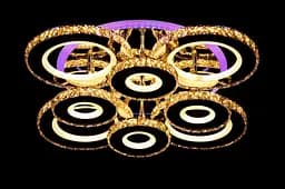 Стельова LED люстра з пультом і нічником Splendid-Ray 30-4027-88 - мініатюра 4