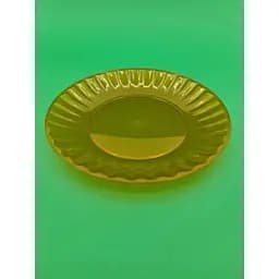 Тарілка склоподібні Ø 205 мм помаранчева 10 шт.