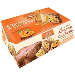 Colomba Battistero з абрикосовим кремом та шоколадними крихтами 750 г