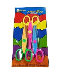 Набор фигурных ножниц С 36973 13.5 см, 3 шт. на блистере (6900067369734) Вид 5