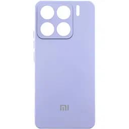 Чохол Silicone Cover Lakshmi Full Camera (AA) with logo для Xiaomi 15 Pro Бузковий / Dasheen