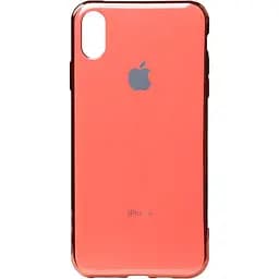 Чохол-накладка Toto Electroplate TPU Case Apple iPhone X/XS Pink