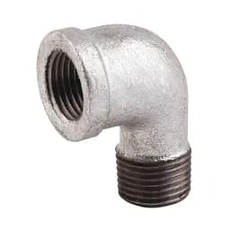 Коліно чавунне оцинковане різьбове 1 1/4"х1 1/4" ВЗ DN32 30412