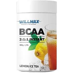 Аминокислота BCAA Willmax BCAA 2:1:1 400 г Лимонный чай