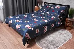Комплект постільної білизни Moon&Star Полісатин Premium Bush Peony King Size 220x240 см наволочки 2х40х60 см