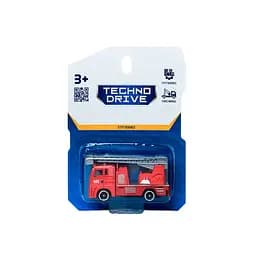 Дитяча автомодель Пожежна машина 250421CG-6, масштаб 1:64 - мініатюра 5