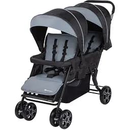 Прогулянкова коляска для двійні Bebe Confort Teamy, Shadow Block, чорна (1151060210)