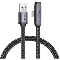 Кабель Mcdodo Zebra Series Type-C 6A 90 Degree Data Cable 1,2 м CA-3340 Черный