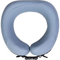 Подушка для шеи U-образная с кейсом для хранения голубой HP-56-21