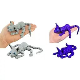 3D Іграшка Кіт Сфінкс, 20 см, рухливий