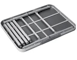 Стіл Bo-Camp 60x45 cm Grey (1404385) (DAS303271) - мініатюра 3