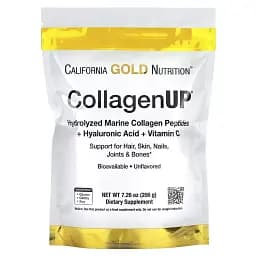 Колаген Пептиди UP без ароматизаторів California Gold Nutrition Collagen 7.26 унцій