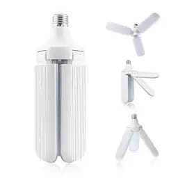 Світлодіодна лампа Fan Blade LED 45 Вт E27 потрійна у формі вентилятора - мініатюра 2