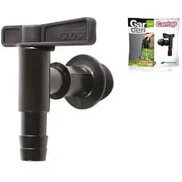 Кран для емкости для дождевой воды Prosperplast Cantap черный