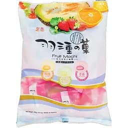 Пирожное моти Royal Family Fruit Mochi (Orange-Hami mellon-Strawberry) 250 г