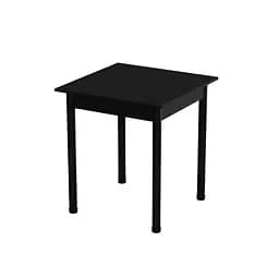 Стол кухонный Ferrum-decor Агата 75x90x90 Черный ДСП Сосна Кембра 16мм (FRD-105686)