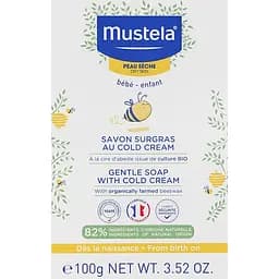 Нежное мыло с кольд-кремом Mustela Gentle Soap with Cold Cream 100 гр