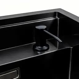Кухонна мийка прихована чорна Platinum TZ 40x50, Чорний - мініатюра 5