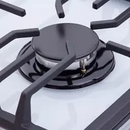 Поверхня газова на склі Weilor GG 624 WH - мініатюра 7