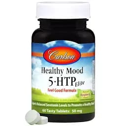 5-HTP Гідрокситриптофан Carlson Healthy Mood 50 мг 60 таблеток